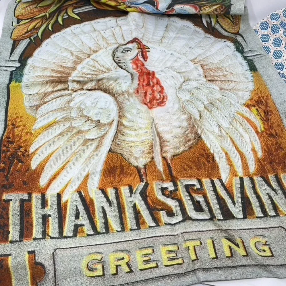 John Derian for Target 2pk Fall Turkey Cards 20